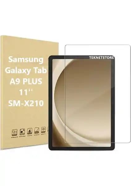 Samsung Galaxy Tab A9+ Plus 11 inç Nano Kırılmaz Ekran Koruyucu Şeffaf Cam - Nano Glass