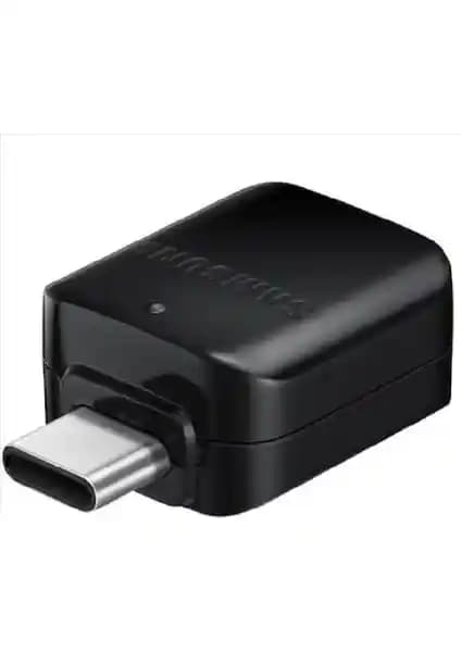 Samsung Type-C to USB OTG Çevirici Dönüştürücü Adaptör Siyah, Evrensel USB Desteği