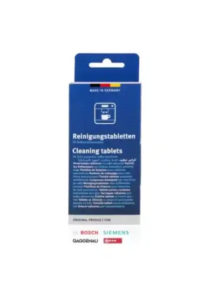 Siemens Kahve Espresso Makineleri İçin Özel Temizleme Tableti - 10 Adet Paket