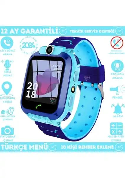 SmartBaby Q12 LBS Konumlu Akıllı Çocuk Takip Saati: Güvenli İzleme ve Acil Destek