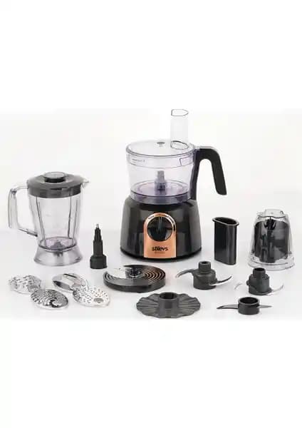 Stilevs SGH20040 Maxi Chef Pro: Çok amaçlı mutfak robotu, güçlü motor ve geniş hazne