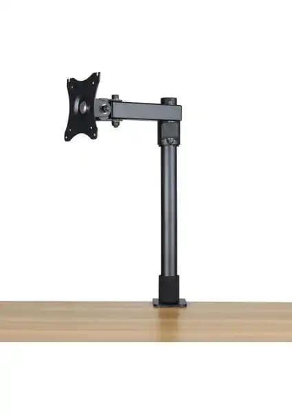 TriLine Çelik Masa Üstü Ekran Tutucusu: 10–27 inç Uyumlu, VESA 75×75 Desteği ve Ayarlar