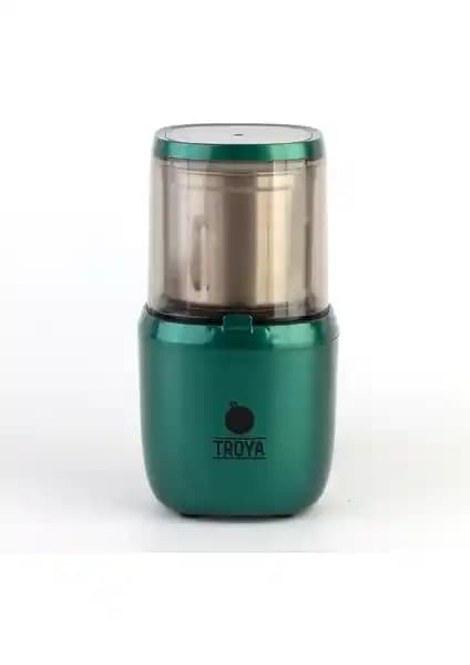 Troya Grınder TR-514 Kahve ve Baharat Öğütücü: Paslanmaz Çelik Bıçaklar, 85 g Kapasite