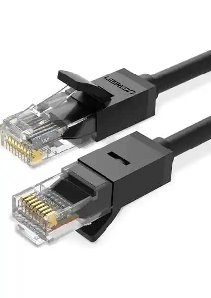 UGREEN CAT6 Ethernet Kablosu 5 Metre Siyah - Hızlı ve Stabil Bağlantı Odaklı Tasarım