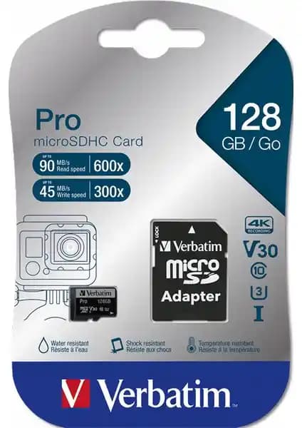 Verbatim 128GB Pro U3 Micro SDXC Kartı: Özellikler ve Gerçek Dünya Performansı
