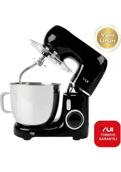 Yui Mutfak Şefi M110 1300 W Stand Mikser: 5,5 L Hazne ve Hamur Aparatı Büyük Kapasite