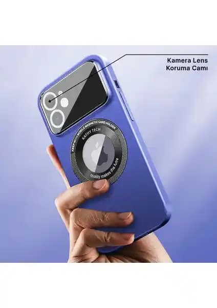 Zebana Lenix Silikon Kılıf ile iPhone 11'i koruyun: MagSafe uyumlu, hafif lacivert tasarım