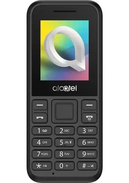 Alcatel TCL 1068D Siyah: Hafif ve Uzun Pil Ömrüne Sahip Temel Tuşlu Telefon
