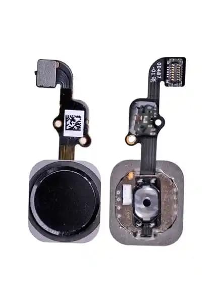 Apple iPhone 6 Home Tuşu Siyah Orijinal Parça - Uyumlu ve Güvenilir Yedek Ürün