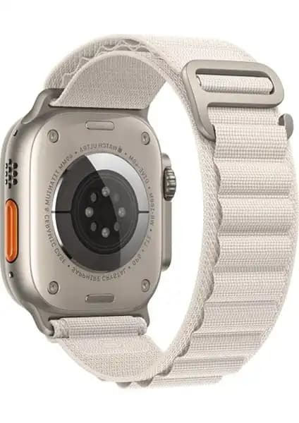 Apple Watch için 42mm-49mm uyumlu şık ve dayanıklı kordonlar geniş seçeneklerle