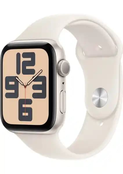 Apple Watch SE 44 mm GPS Akıllı Saat Yılz Işığı Renk Seçeneği ve Sağlık Özellikleri