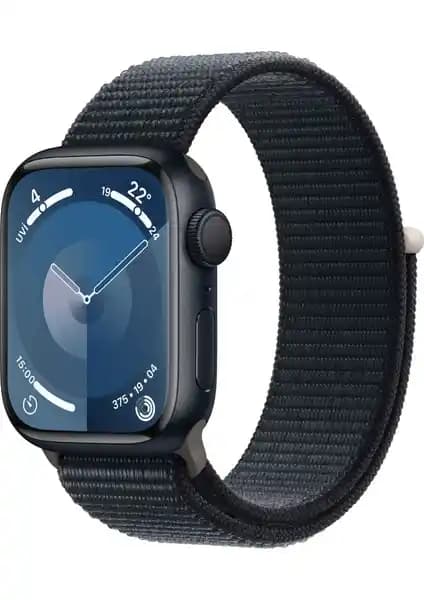 Apple Watch Seri 9 GPS 41MM Gece Yarısı Alüminyum Spor Loop ile Sağlık ve Teknoloji Deneyimi