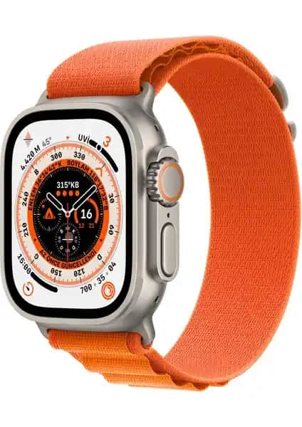 Apple Watch Ultra GPS + Hücresel Özellikleriyle Güçlü ve Dayanıklı Akıllı Saatler