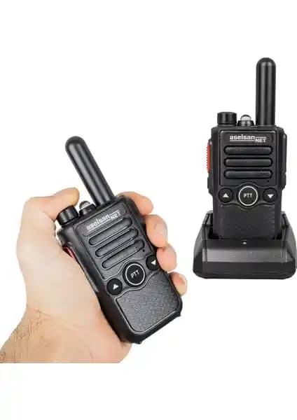 Aselsan A446C1 Tekli 16 Kanal 10KM PMR Telsiz: Güçlü ve Güvenilir İletişim Çözümü