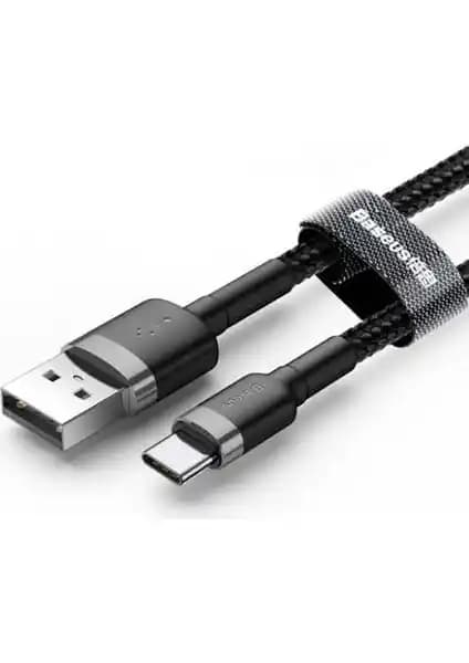 Baseus Type-C Cafule Şarj Kablosu Günlük Kullanım İçin Yüksek Performans ve Dayanıklılık