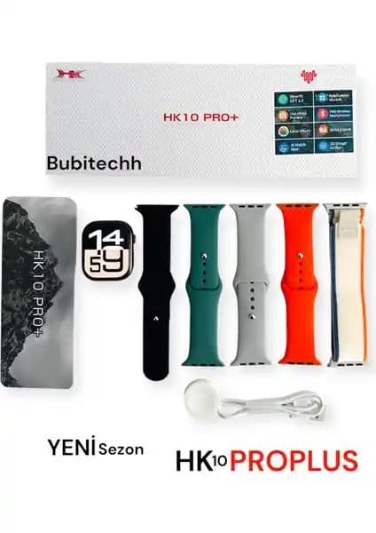 Bubitechh HK10 Pro Plus Akıllı Saat: Gelişmiş Özelliklerle Modern Yaşamınıza Uyum Sağlar