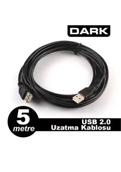 Dark USB2.0 5 Metre ve Wozlo USB 2.0 Uzatma Kablosu Karşılaştırması