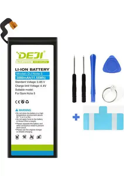 Deji Galaxy Note 5 Uyumlu Mucize Batarya Güç ve Güvenlikte Yeni Dönem