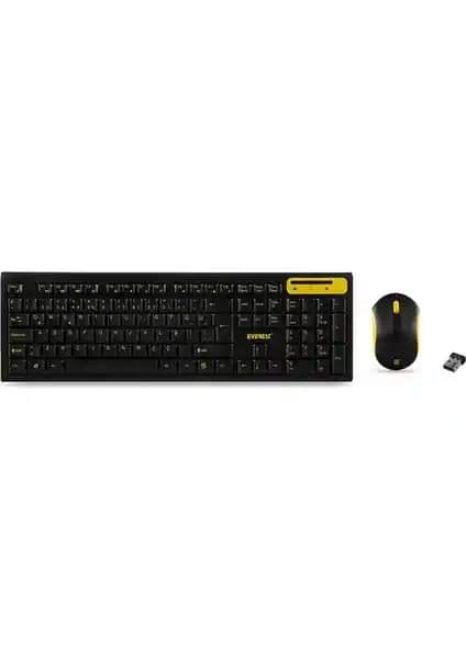 Everest KM-5535 ve KM-6121 Kablosuz Klavye ve Mouse Setleri Karşılaştırması
