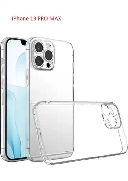 Fibaks Apple iPhone 13 Pro Max Uyumlu Şeffaf Silikon Kılıf ile Şıklık ve Koruma