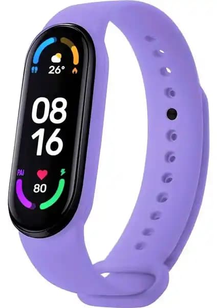 Furenfa Xiaomi Mi Band 5/6 Uyumlu Silikon Kayış: Şık ve Dayanıklı Saat Aksesuarı