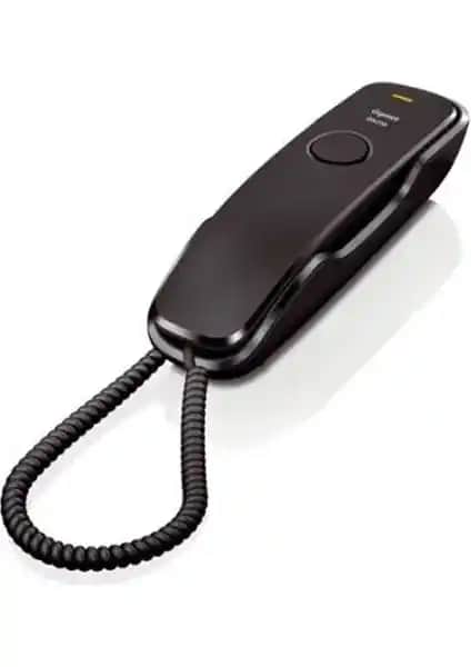 Gigaset DA210 Siyah Duvar Telefonu: Dayanıklı ve Kullanışlı Ofis ve Ev İletişim Cihazı