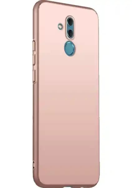 Huawei Mate 20 Lite İçin Şık ve Koruyucu Silikon Kılıf ve Nano Cam Ekran Koruyucu Seti