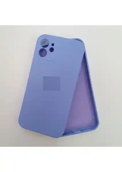 iPhone 12 için dayanıklı ve estetik silikon kamera korumalı kılıfı