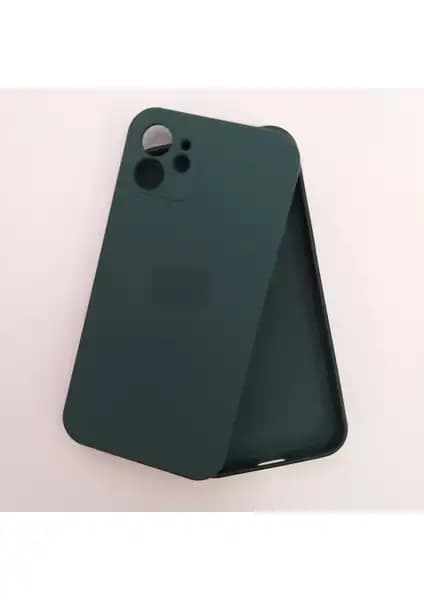 iPhone 12 için Kamera Korumalı Silikon Kılıf Modern Tasarım ve Dayanıklılık