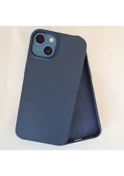 iPhone 13 için Kadife İçli Esnek Silikon Kılıf Koruma ve Şıklık Sunan Tasarım
