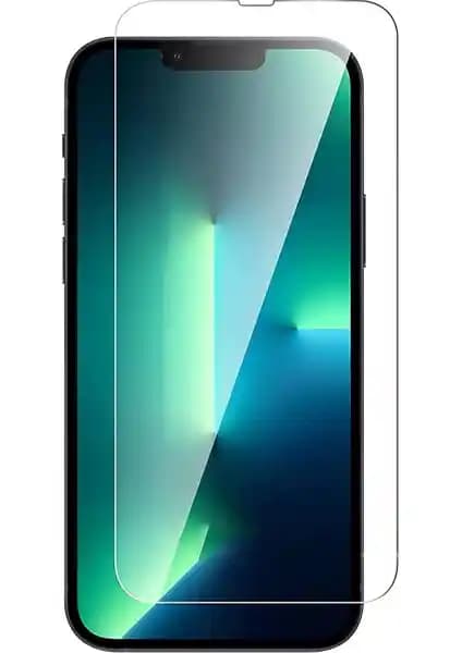 iPhone 14 için dayanıklı ve şık kırılmaz cam ekran koruyucu ürünü detayları