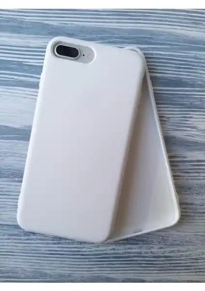 iPhone 7 Plus ve 8 Plus için Kadife Silikon Kılıf Şıklık ve Koruma Sunar