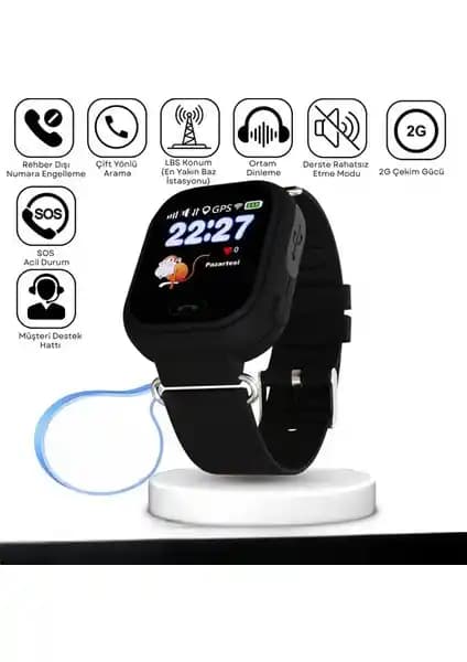 Jetzu Uz 2g Akıllı Çocuk Saati Güvenlik ve Kolay Kullanım Sunan Pratik Çözüm