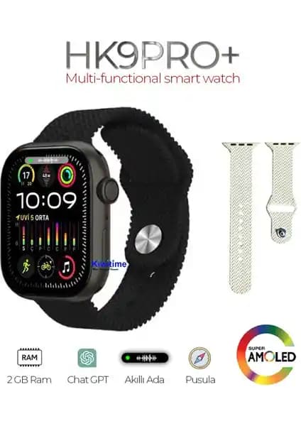 Kiwitime Watch 9 Serisi Hk9 Pro Plus: Gelişmiş Özellikler ve Şık Tasarım ile Akıllı Saatler