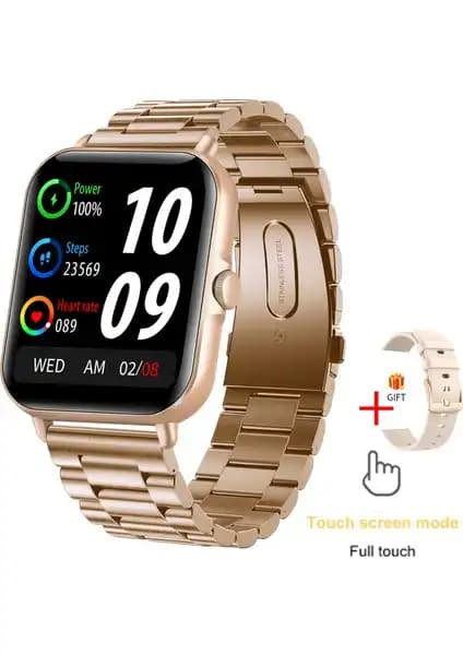 Leyan Creation Bluetooth Çağrı Unisex Akıllı Kol Saati: Modern Tasarım ve Fonksiyonellik