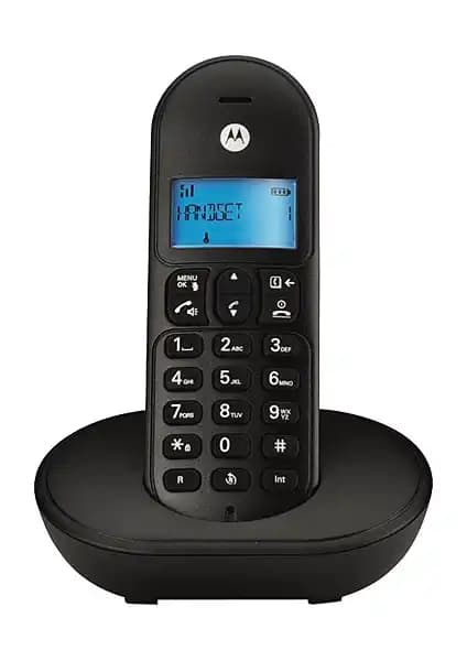 Motorola T101 Siyah Kablosuz DECT Telefonu: Kullanıcı Dostu ve Çok Fonksiyonlu İletişim Çözümü