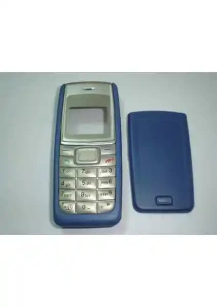 Nokia 1110, 1110I ve 1112 İçin Sıfır Mavi Kapak ve Tuş Takımı Uyumlu Telefon Aksesuarları