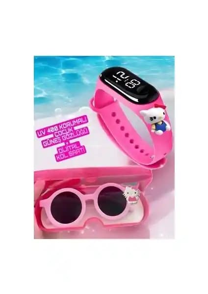 Onkatech Dijital Çocuk Kol Saati Su Geçirmez LED Ekran ve Sevimli Figürlerle Tasarlandı
