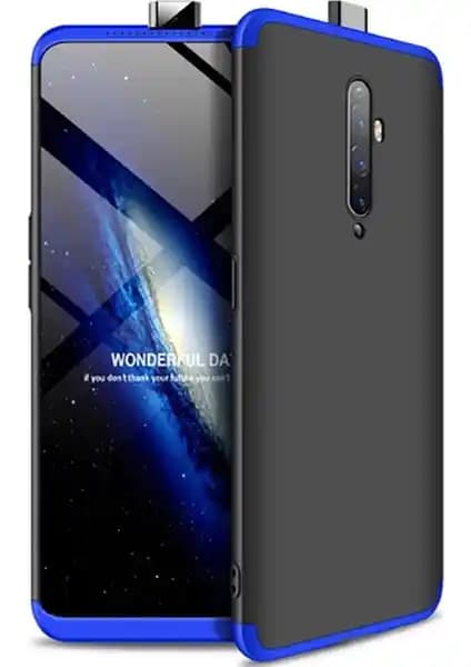 Oppo Reno 2z için Çift Katmanlı Koruma ve Estetik Tasarım Kılıfı 360 Zore Ays Kapak