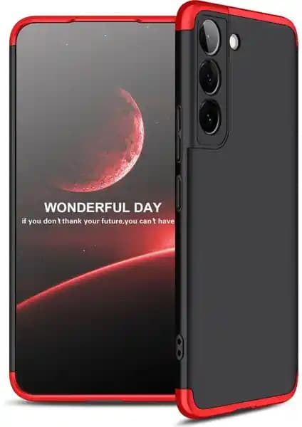 Pilanix Samsung Galaxy S22 Kılıf 3 Parça 360 Ays Kapak ile Güçlü ve Şık Koruma