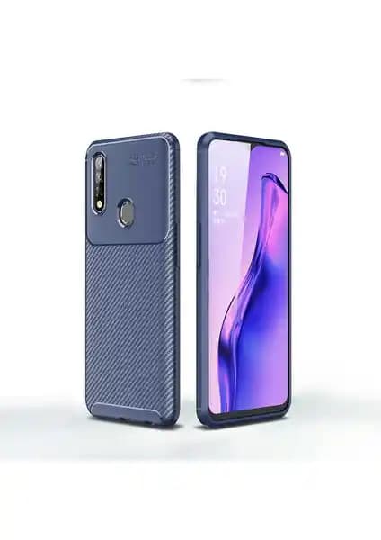 Prolysus Oppo A31 Karbon Fiber Desenli Silikon Kılıfı: Şıklık ve Koruma Bir Arada