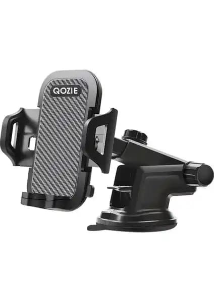 Qozie Araç İçi Uzayan Ayarlanabilir Vantuzlu Telefon Tutucu Özellikleri ve Kullanım Avantajları