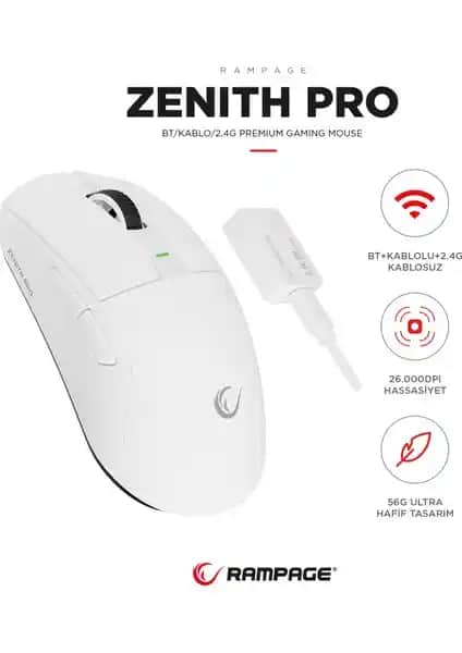 Rampage ZENITH PRO ve SteelSeries Aerox 3 Karşılaştırması: Hangi Fare İhtiyaçlarınıza Uygun