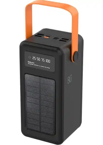 Robeve 80.000 mAh Güçbankası: Yüksek Kapasiteli Taşınabilir Şarj Çözümü