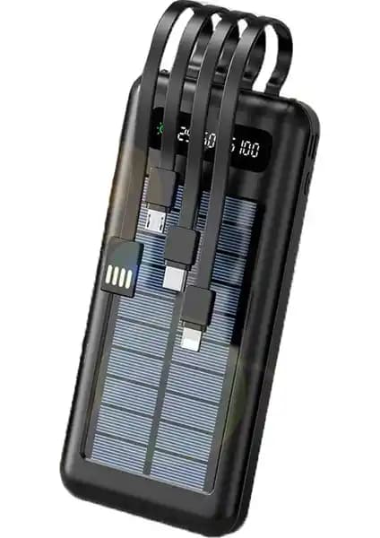 Robeve ACL 10000 mAh Powerbank: Çok Yönlü Taşınabilir Şarj Cihazı ve Güneş Enerjisi Özelliği