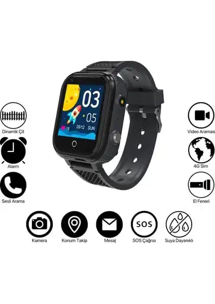 Robeve Olivfant Akıllı Saat: Çocuklar İçin Güvenlik ve Eğlence Odaklı Teknoloji