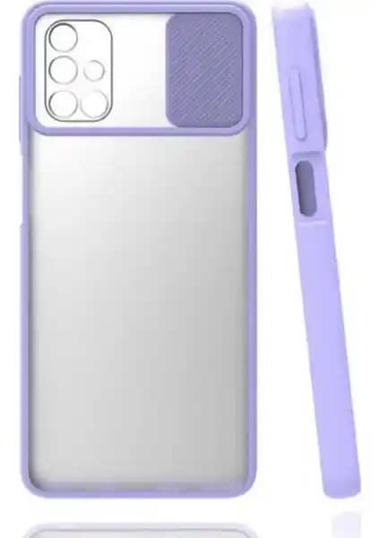 Samsung Galaxy M51 İçin Sürgülü Kamera Korumalı Mat Buzlu Silikon Kılıf Özellikleri ve Tasarımı