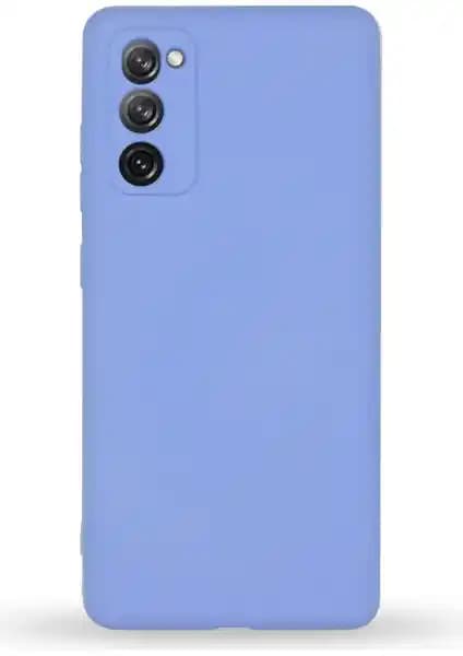 Samsung Galaxy S20 FE İçin Kadife Dokulu Silikon Kılıf Şık ve Koruyucu Tasarım