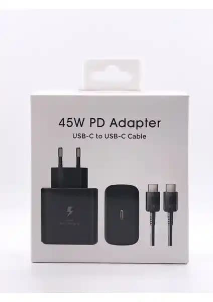 Samsung Galaxy S23 Ultra için 45 Watt Hızlı Şarj Adaptörü Güç ve Hız Sunar