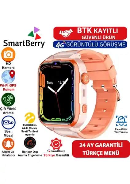 SmartBerry Z50 Çocuk Takip Saati Güvenlik ve Teknolojinin En İyi Kombinasyonu